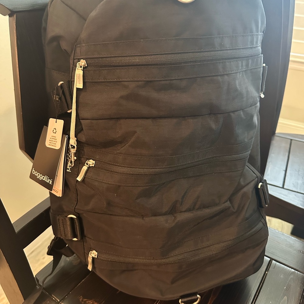 Baggallini Multi Zip Convertible Duffel- Unisex